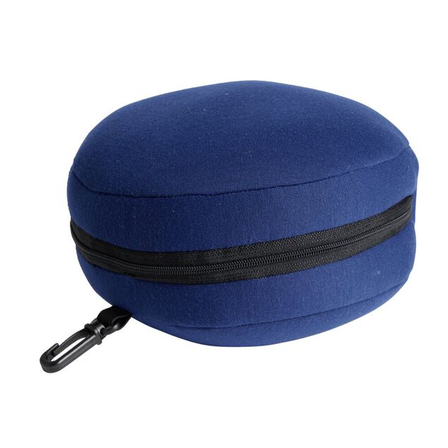 Oreiller de voyage 2 en 1 masque pour les yeux polyester - 3 coloris