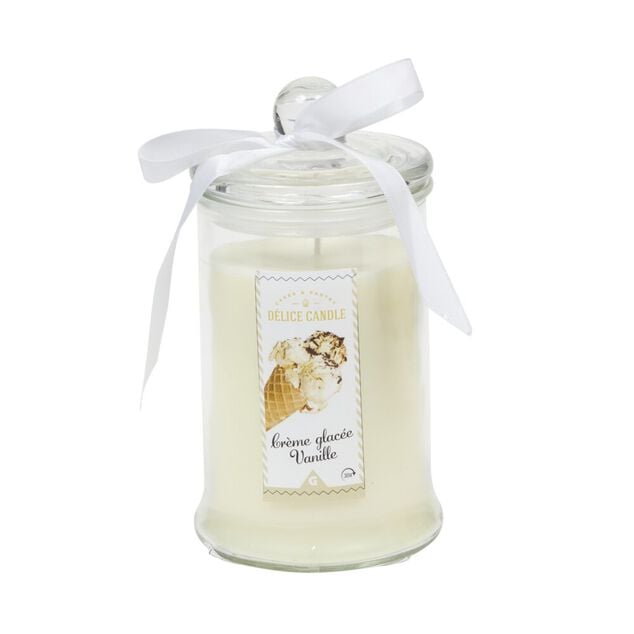 Bougie senteur Cr&egrave;me glac&eacute;e vanille