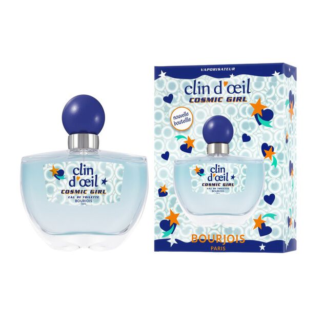 Eau de toilette femme Bourjois Clin d'oeil Cosmic Girl 75ml