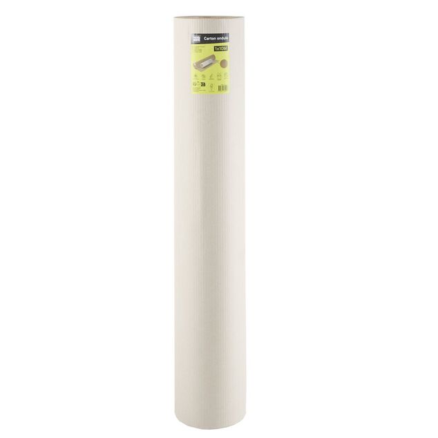 Papier carton ondul&eacute; protection d&eacute;m&eacute;nagement rouleau L10m