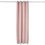 Rideau polyester 140x240cm effet jacquard orange