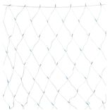 Filet lumineux 100LED multicolore 120x120cm