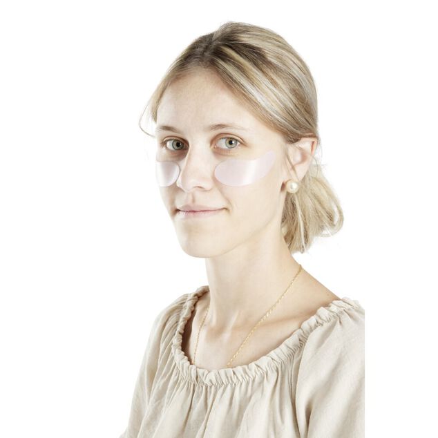 Patch anti-cernes contour des yeux 1 paire silicone réutilisable lavable