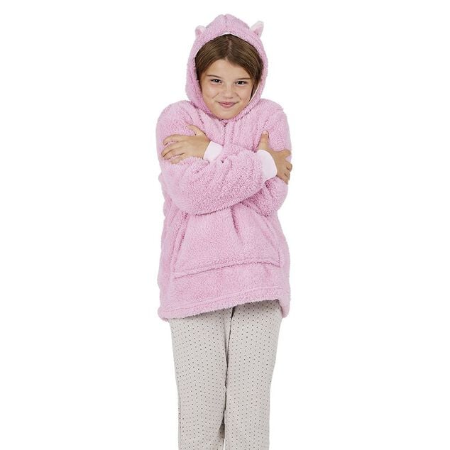 Peluche sweat à capuche 2en1 - 3 modèles
