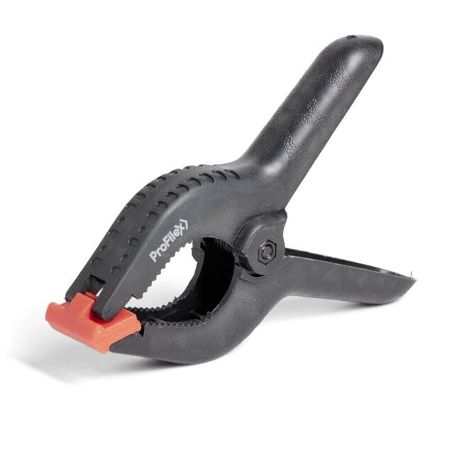 Pince &agrave; ressort 150mm plastique noir