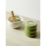 Set à matcha bol verre fouet paille 4 pièces