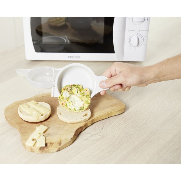 Boîte à oeuf pour cuisson micro-ondes 17,5x11,5cm
