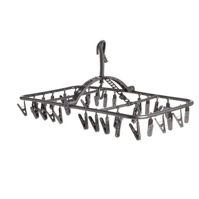 S&eacute;choir &agrave; suspendre 32 pinces 63x34xH35cm