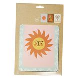 Affiche d&eacute;co x3 papier th&egrave;me tropical 30x40cm (4 mod&egrave;les)