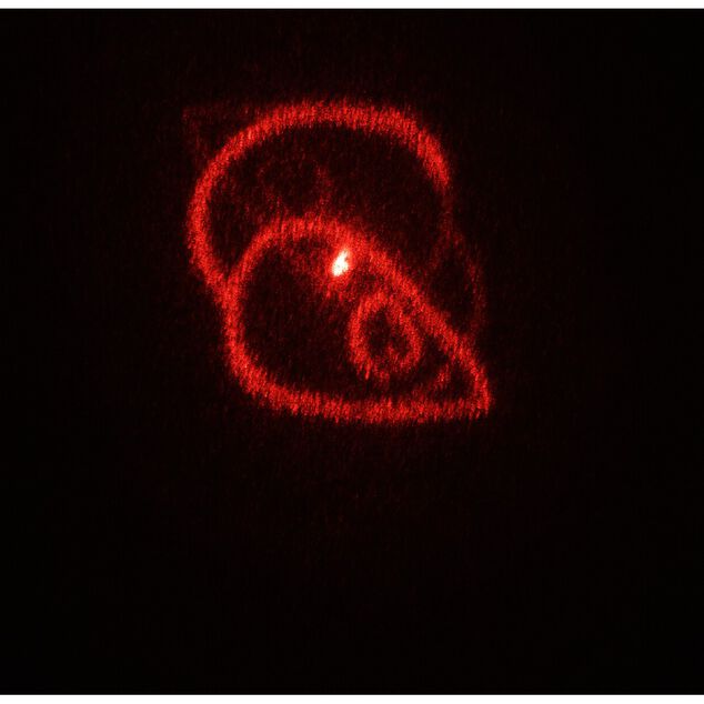 Laser pour chien ou chat avec 5 motifs diff&eacute;rents