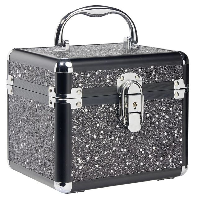 Vanity cosmétique à paillettes