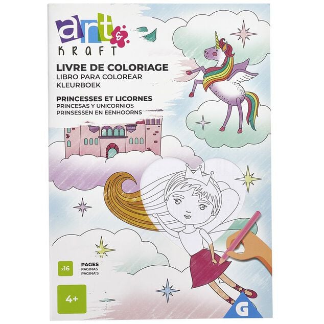 Cahier de 16 coloriages 2 mod&egrave;les