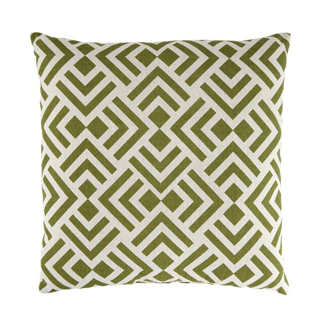 Coussin carré en polycoton à motifs 40x40cm (3 modèles)