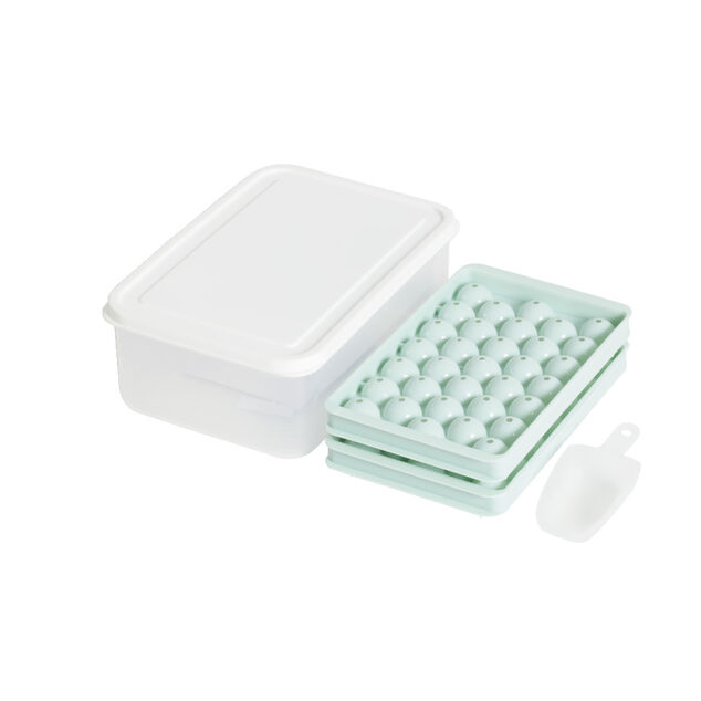 Set bac à glaçons x2 avec pelle et boîte 22x15xH8,5cm