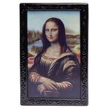 Cadre holographique La Joconde Halloween