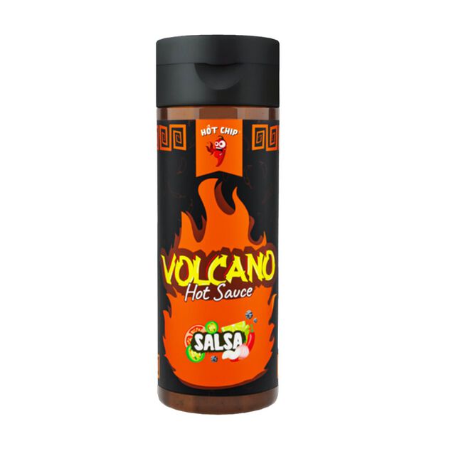 Sauce piquante Hot Chip Volcano saveur salsa 270ml
