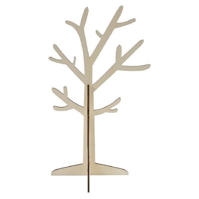 Arbre de P&acirc;ques d&eacute;coratif en bois &Oslash;15xH45cm