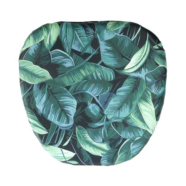 Coussin de jardin Neo motif feuillage vert 39,5x39,5cm