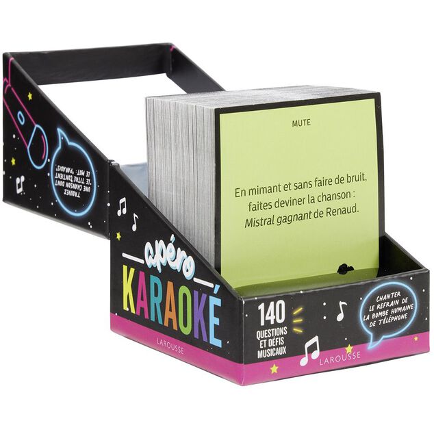Jeu ap&eacute;ro karaok&eacute;