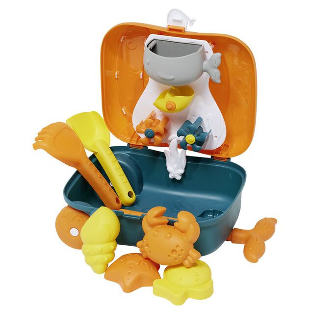 Valise et jeu de plage Funky 7 accessoires