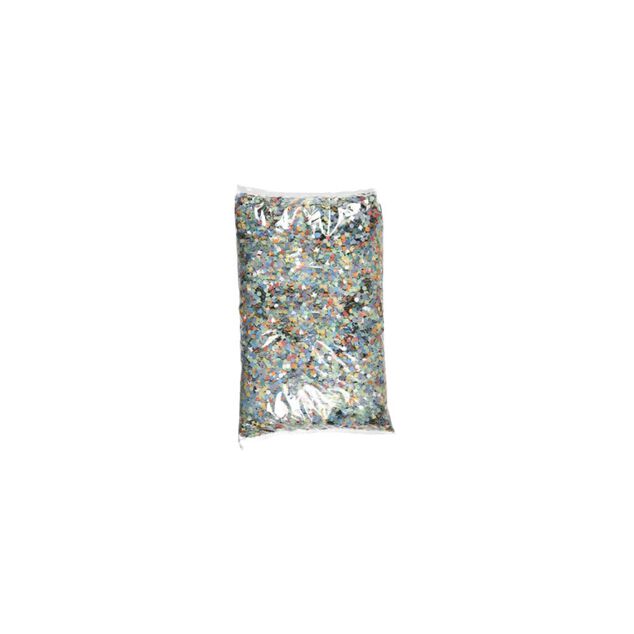 Sac de confettis multicolores