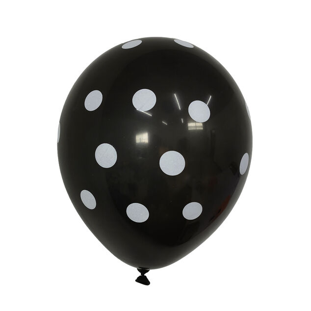 Kit arche ballons Halloween noir et orange 4m