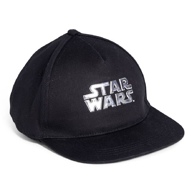 Casquette Star Wars coton noir et argenté