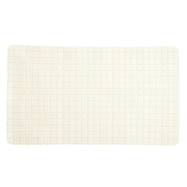 Tapis de douche antid&eacute;rapant plastique 38x68cm (2 mod&egrave;les)