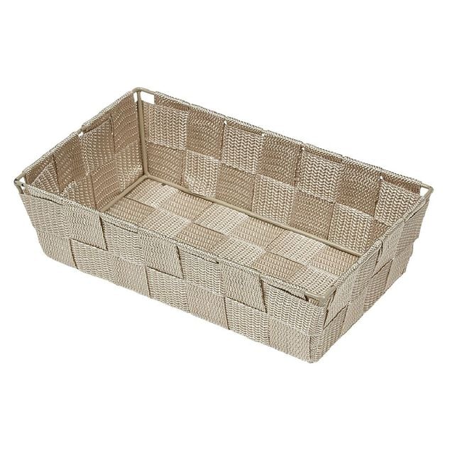 Corbeille en osier tissé