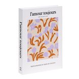 Bo&icirc;te de rangement forme livre th&egrave;me floral 18x25cm (2 mod&egrave;les)