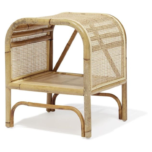 Chevet Malang rotin naturel - L40xP35xH45 cm