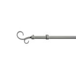 Kit Tringle Extensible 167-305 cm embouts crosse blanc