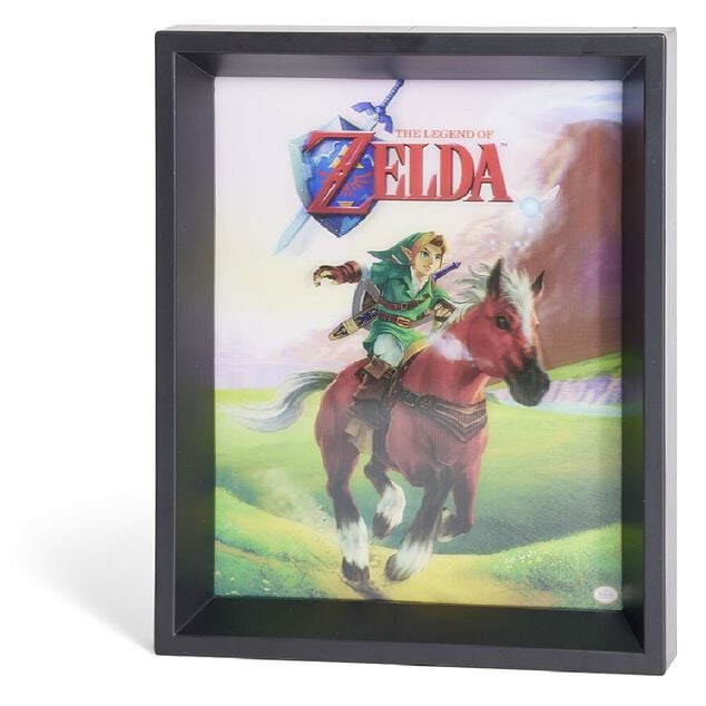 Cadre avec poster effet 3D Zelda - 23,6x28,5cm