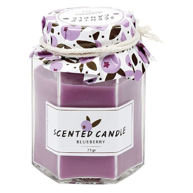 Bougie parfum&eacute;e imitation pot de confiture