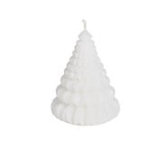 Bougie cône Ø7,2xH9,5cm - 3 coloris