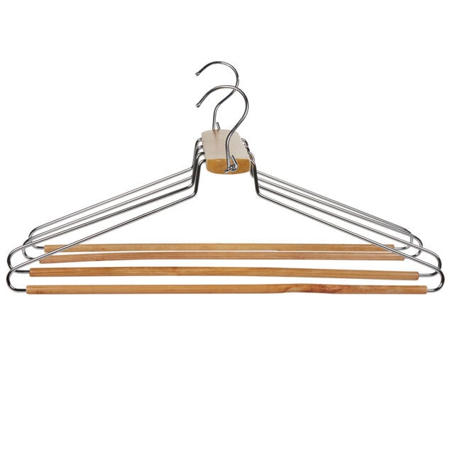 Cintre gain de place 4 en 1