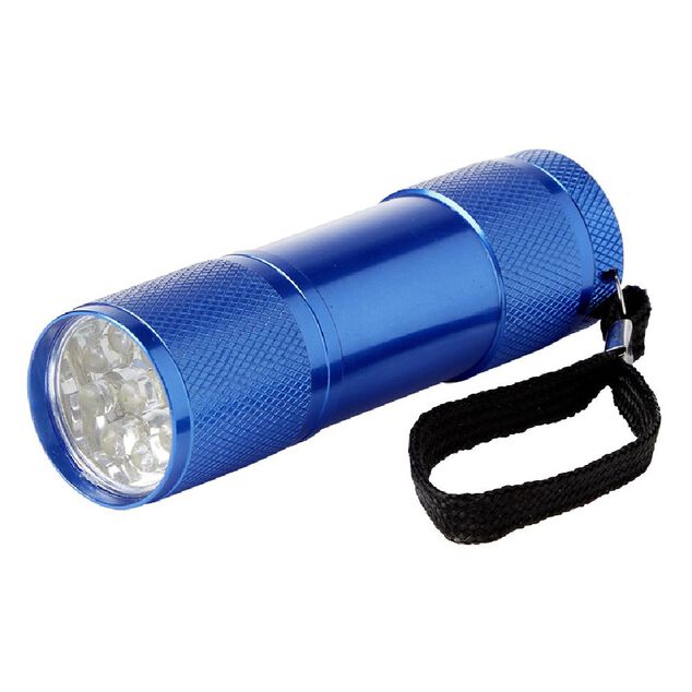 Lampe de poche 9 LED