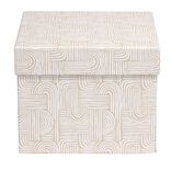 Bo&icirc;te carton d&eacute;cor&eacute;e 13x10xH13cm - 2 mod&egrave;les