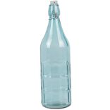 Bouteille en verre color&eacute;e 1 L