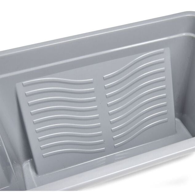 Seau &agrave; peinture 10L en plastique avec anse en acier