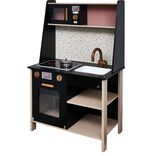 Cuisine électronique en bois certifié FSC® L.60xP.34xH.93 cm