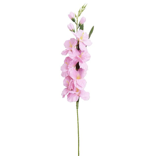 Fleurs artificielles gla&iuml;eul rose ou fuschia 1 tige L75cm - 2 mod&egrave;les