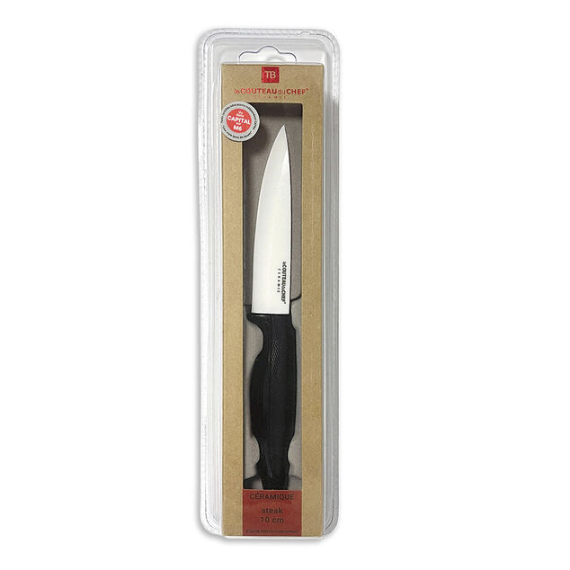 Couteau &agrave; steak lame c&eacute;ramique