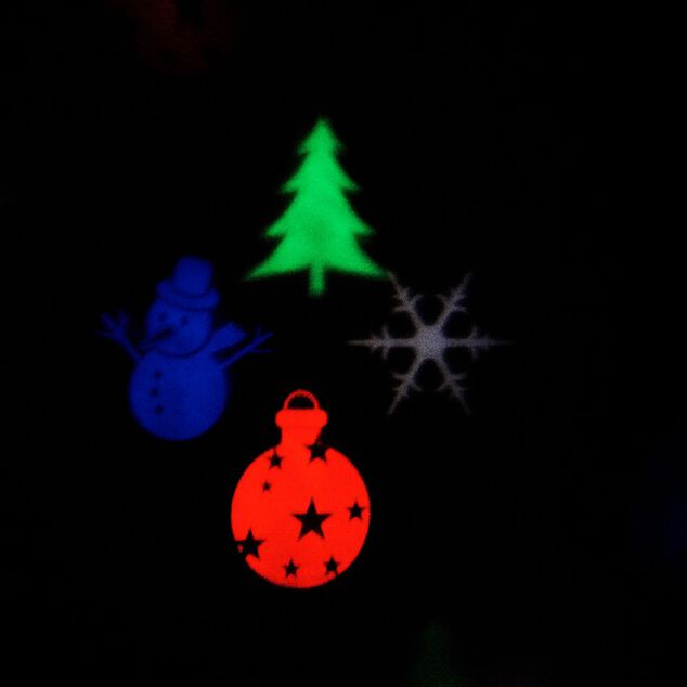 Bougie projection 4 LED