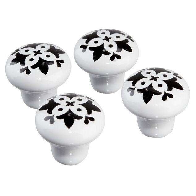 Poign&eacute;e de meuble &Oslash;2,4cm x4