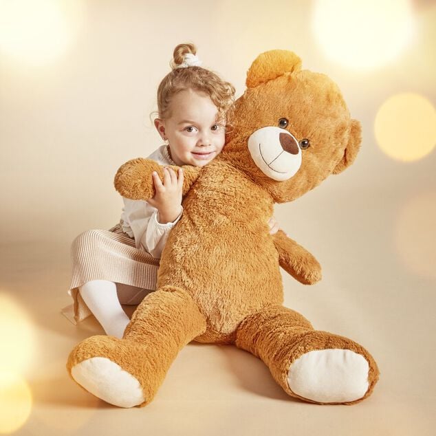 Peluche ours 38x28xH100cm