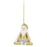 Décoration Père Noël Yoga à suspendre