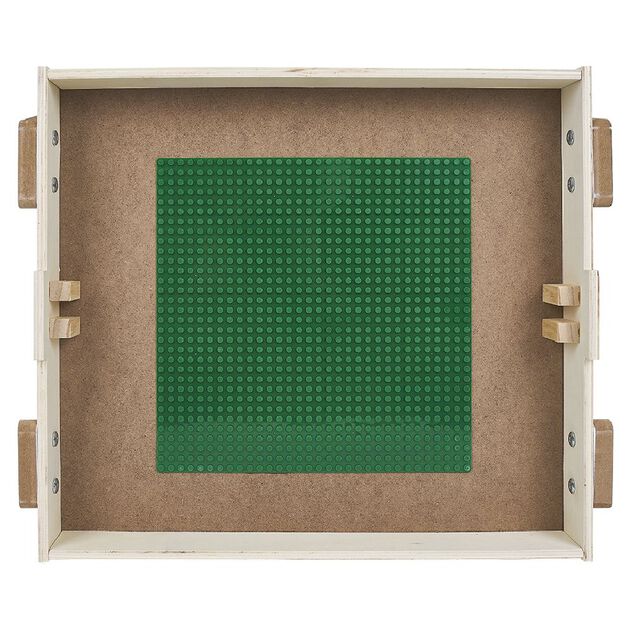 Bureau en bois 3 en 1 -  tableau double face et tabouret