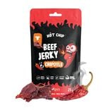 Viande s&eacute;ch&eacute;e boeuf Beef Jerky saveur piment chipotle 25gr