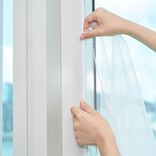 Moustiquaire agrippante pour fen&ecirc;tre polyester blanc 125x160cm